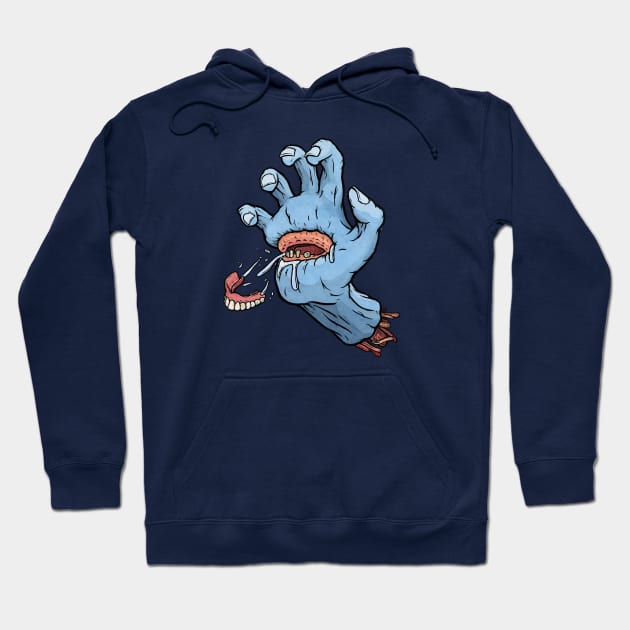 Old gummy hand Hoodie by goatboyjr